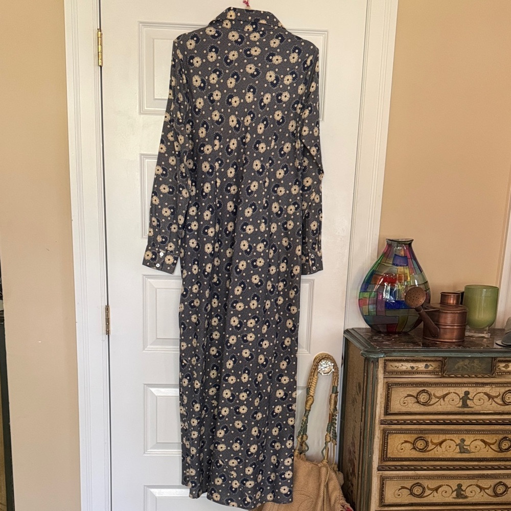 Alix Of Bohemia Navy Floral Dress - Picture 2 of 2